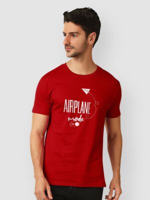 airplane mode on t shirts for men side view 700x933