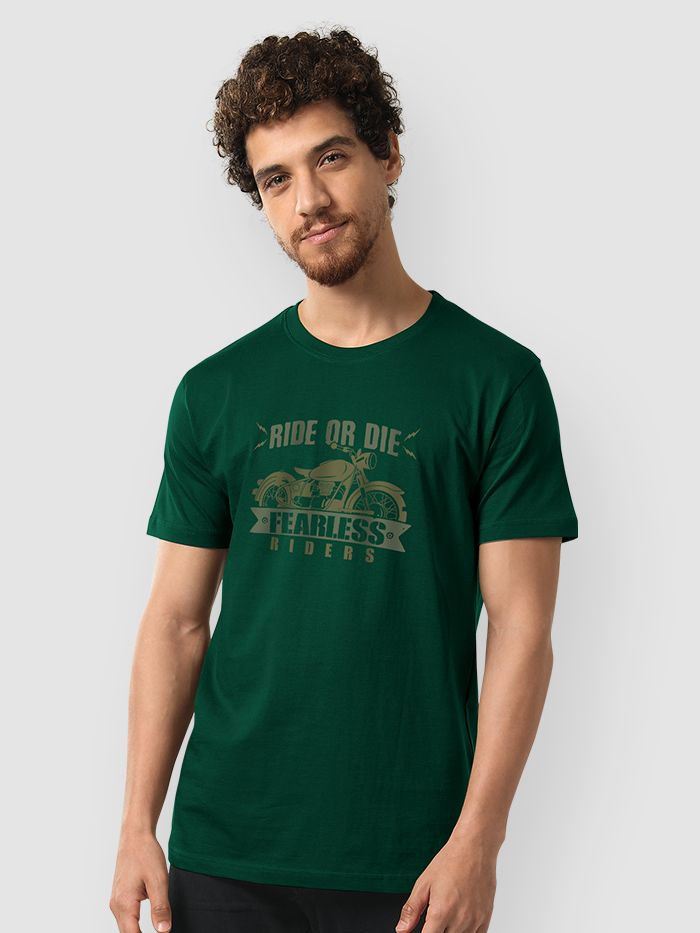 fearless bullet rider printed t shirt for men side view 700x933