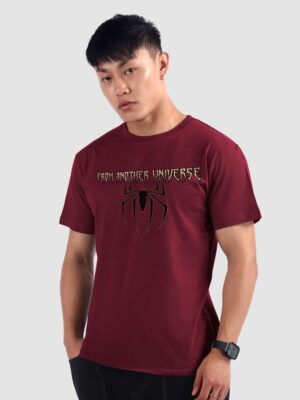 from another universe printed t shirt for men side view 700x933