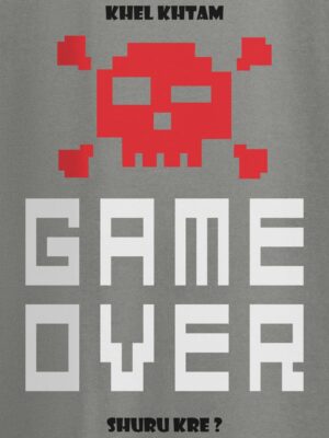 game over printed t shirt for men hover 700x933