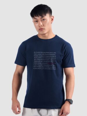 typography printed t shirt for men side view 700x933