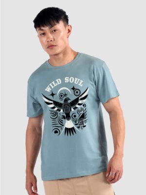 wild soul printed t shirt for men side view 700x933
